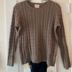 St. John's Bay Men's Crewneck Sweater - Taupe